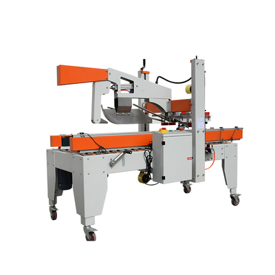 Folding 220v Automatic Box Sealing Machine 50hz Top And Bottom Case Sealer