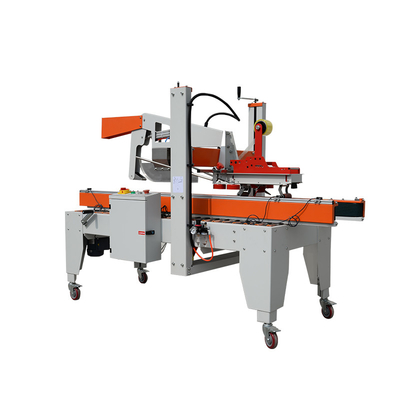 Folding 220v Automatic Box Sealing Machine 50hz Top And Bottom Case Sealer