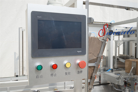 Horizontal Side Load Carton Case Packer Machine Automatic Horizontal