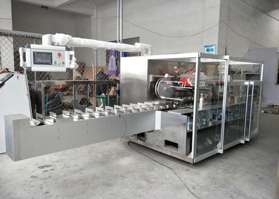 380v 50hz Automatic Box Packing Machine Oversize Pouch Cartoner