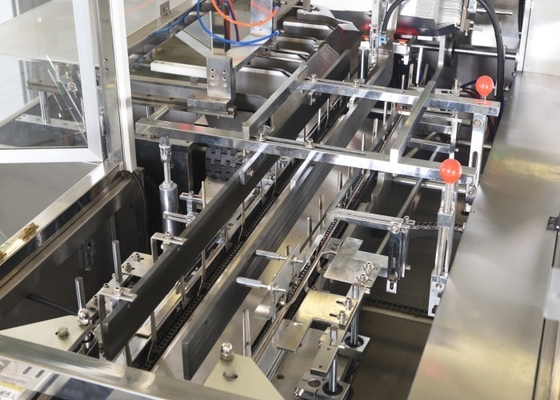 Cosmetic Bottle Cartoner Packaging Machine , 100pcs/Min Box Packing Machine
