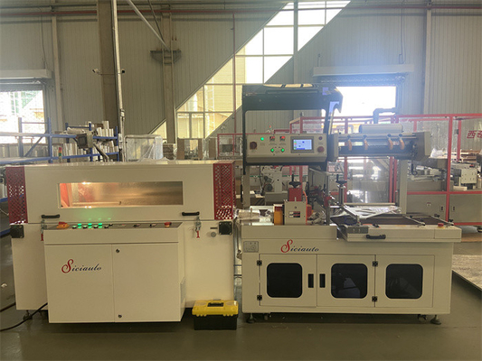 Pneumatic POF Shrink Sleeve Tunnel Machine Gift Box Automatic Side Sealer