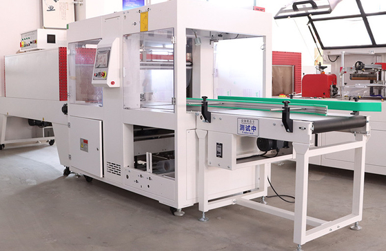 1-20 Pcs/Min Automatic Shrink Wrapping Machine PE Heat Shrink Tunnel