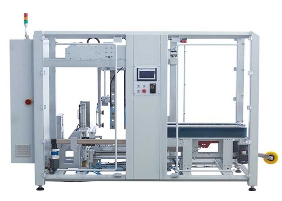 20 Carton/Min Servo Automatic Cardboard Box Case Erector Vertical With Tape Sealing For Food