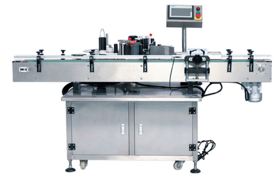 100-400 PCS/MIN Bottle Label Sticking Machine , Cosmetics Paper Labeling Machine