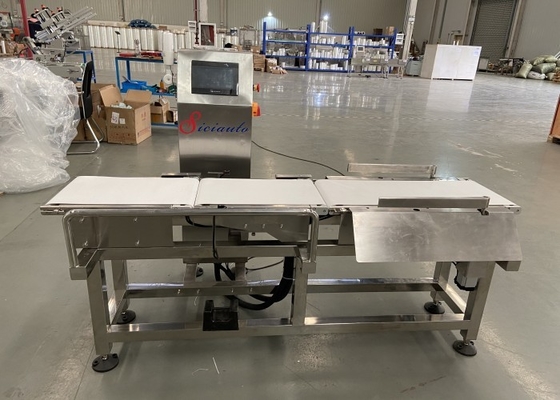 Frozen Meat 120pcs/Min High Accuracy Checkweigher Flipper Reject Automatic