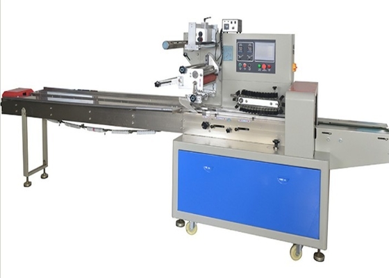 Automatic 5.5kw Pillow Type Packing Machine 50hz With Coding Machine Optional