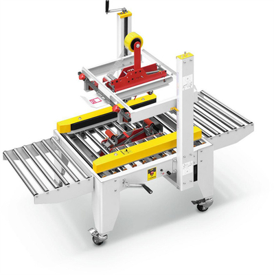 Semi Automatic Bottom Case Sealing Equipment Top Carton Sealer Machine