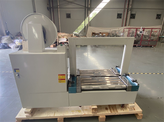 380v Low Automatic Box Strapping Machine 12mm Carton Banding