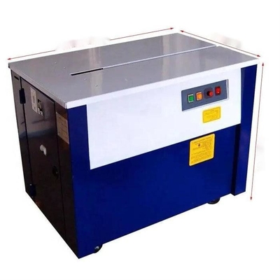 Warehouse Logistics Semi Automatic Carton Strapping Machine Economical Box Strapper