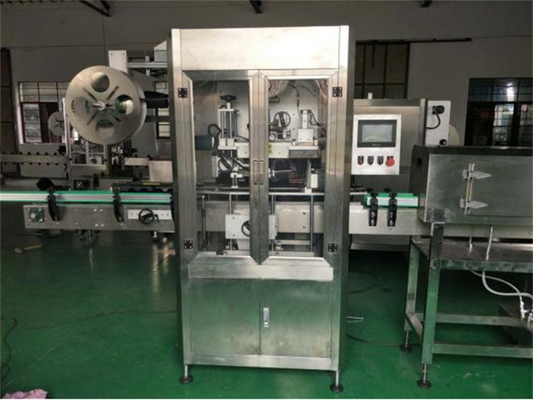 12000 Bph Sauce Shrink Sleeve Labeling Machine 125mm Automatic Bottle Labeler