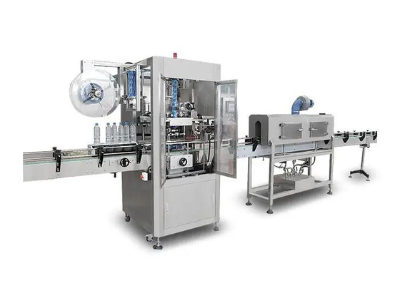 20000 Bph 50hz High Speed Label Applicator 60hz Label Shrink Tunnel