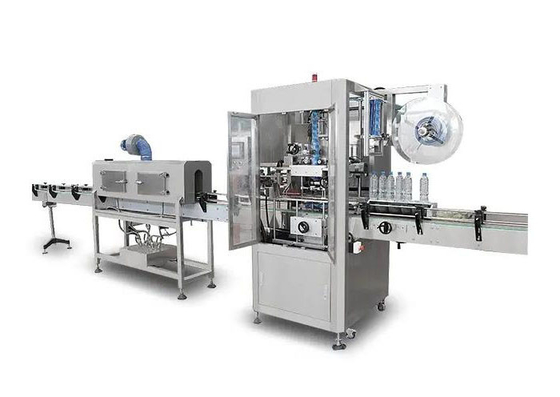Mineral Shrink Sleeve Labeling Machine 20000 Bph 125mm Automatic