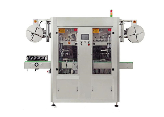 30000bph Automatic Shrink Sleeve Labeling Machine Double Head 50hz High Speed