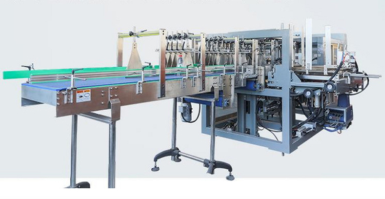 220v 380v Carton Case Packer Machine Seal Wrap Around Bottle By Hot Melt Glue