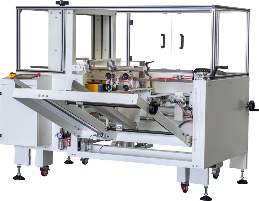 8-12 Pcs/Min Carton Erecting Machine Vertical Case For E-Business