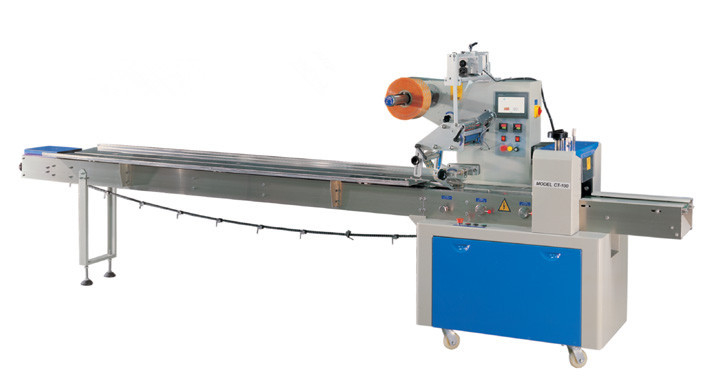 CPP OPP Candy Pillow Pack Machine Chocolate Automatic Filling 25-180pcs/Min With Ink Jet Printer