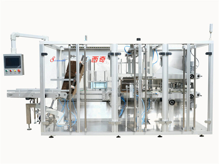 Biscuits Cookie Carton Case Packer Machine 10pcs/Min Automated