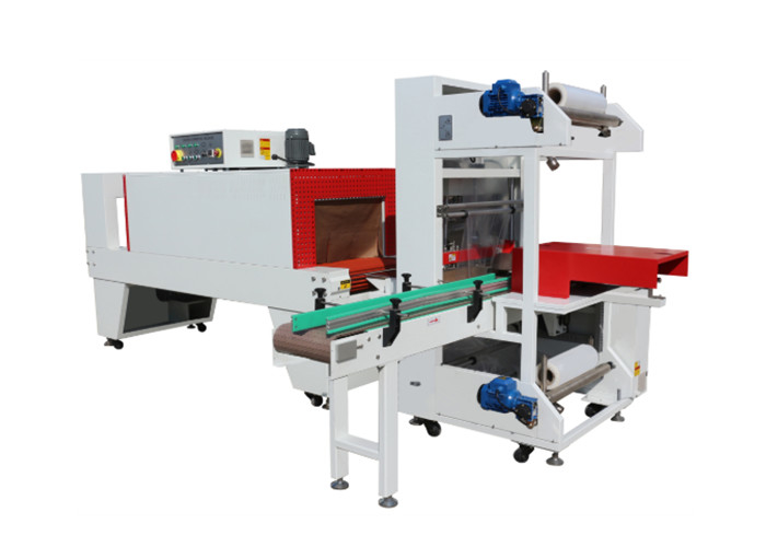 L PE Automatic Heat Shrink Wrap Machine 20 Pcs/Min Heat Tunnel For Shrink Bands